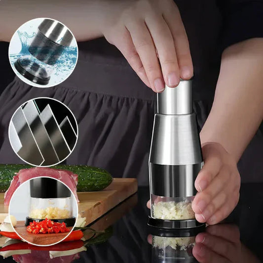 Pressed Garlic Chopper
