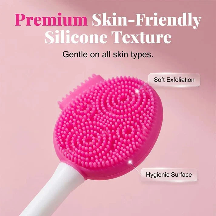 Dual-Ended Silicone Face Mask Applicator Brush