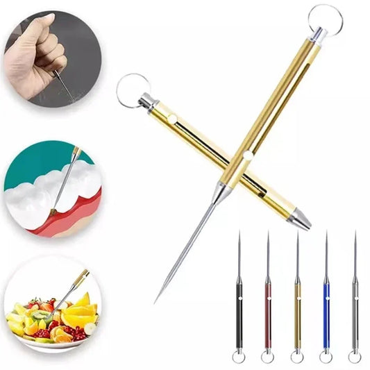 🔥Retractable Titanium Toothpicks