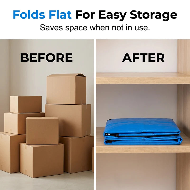 🧳50K+ SOLD!📦50% OFF! 🔥Collapsible Storage & Moving Bag 🏠