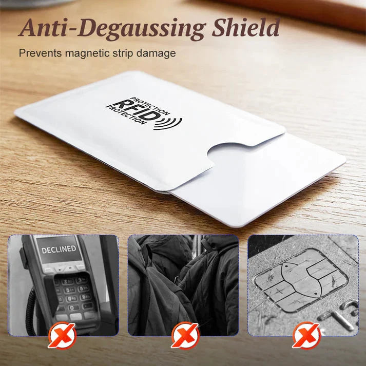 RFID Blocking Sleeves for Credit Cards