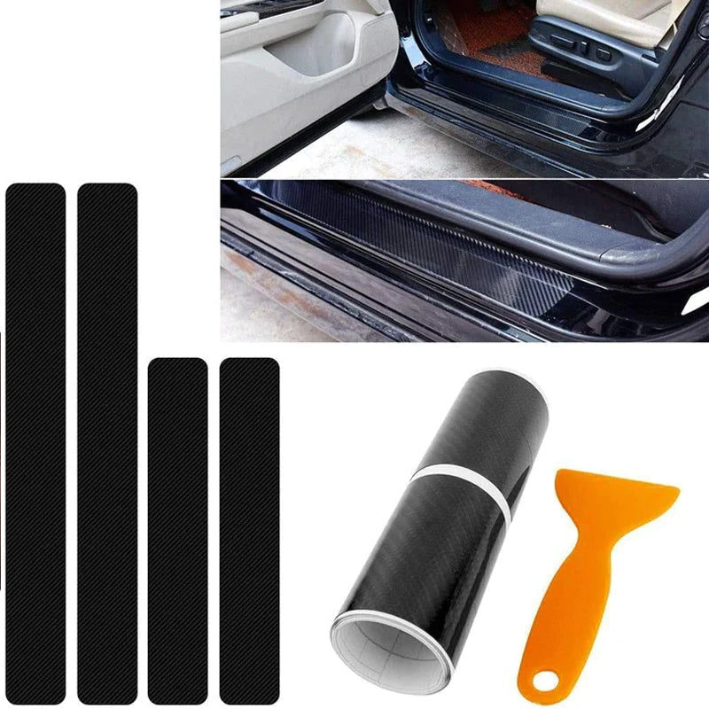 8/4Pcs Car Door Sills Stickers