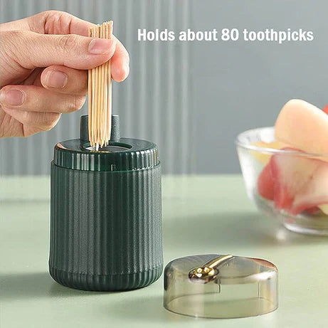 Pop-Up Automatic Toothpick Holder Dispenser