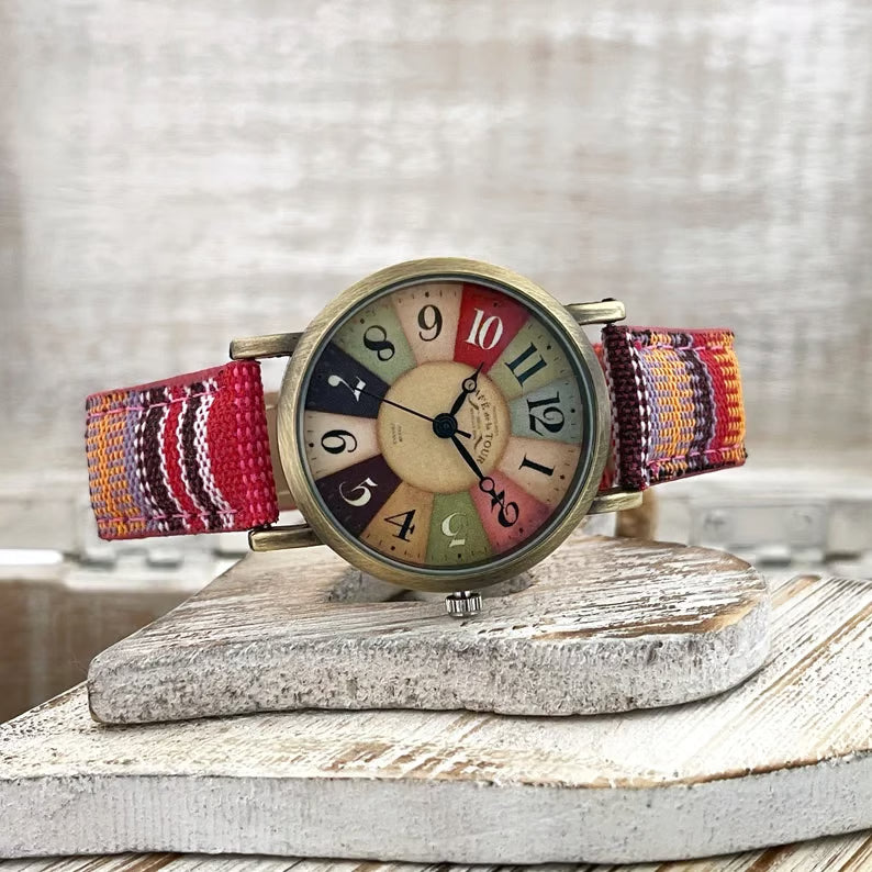 Boho hippie steampunk watch 🔥