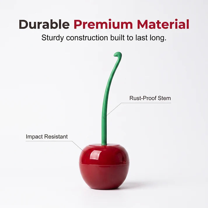 Creative Cherry-Shaped Toilet Brush
