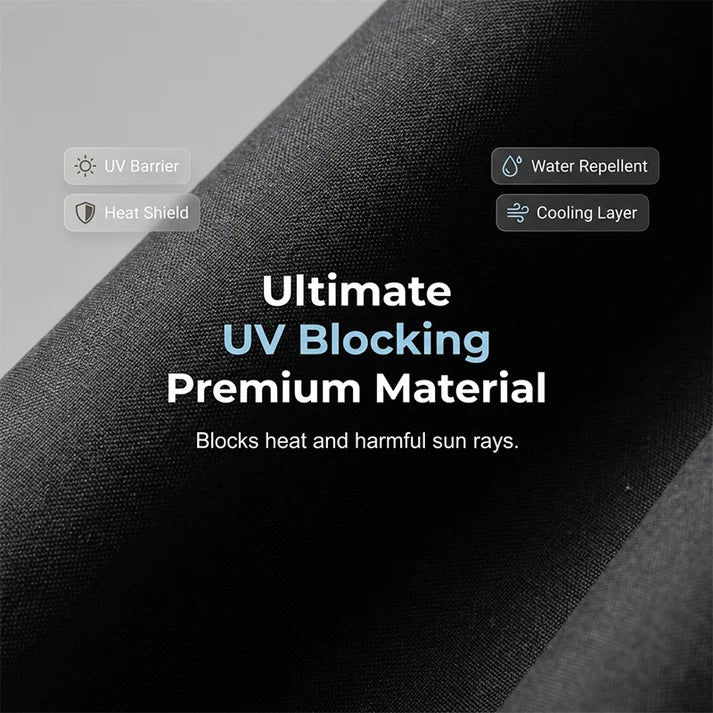 ShadeGo™ Car Windshield Sun Shade – Foldable, Heat-Blocking  | Keeps Interior Cool | UV Protection  | Universal Fit for All Vehicles