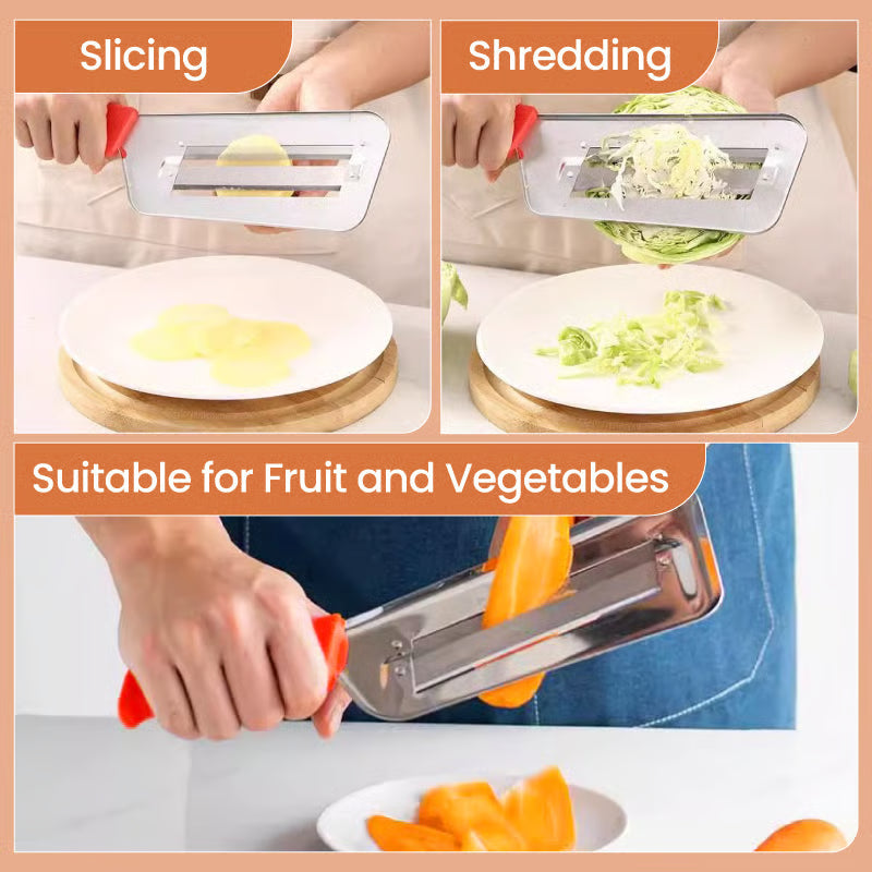 💥Stainless Steel Double-layer Slicer - Best Kitchen Gift