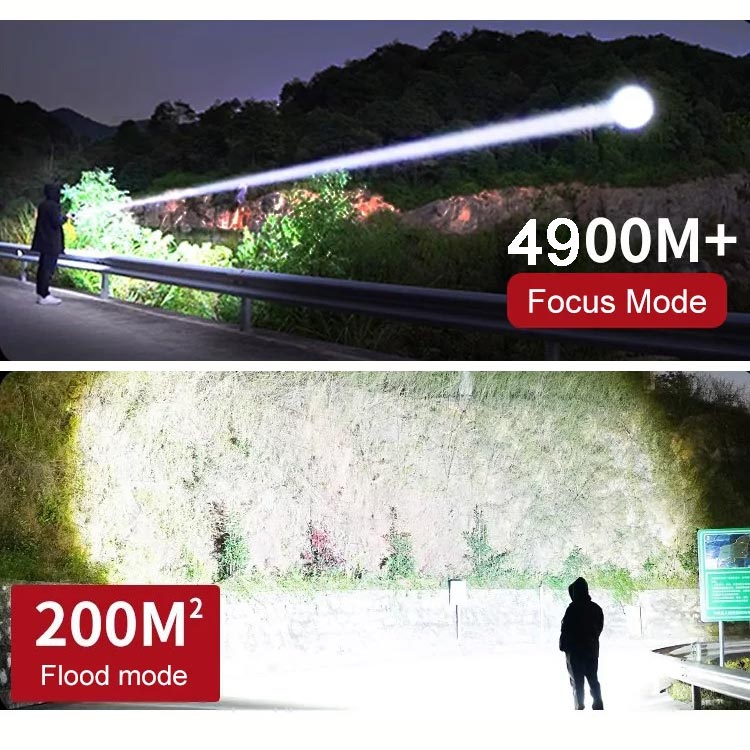 💥 Super-powerful zoom flashlight – extremely bright & waterproof – perfect for outdoor use & emergencies!