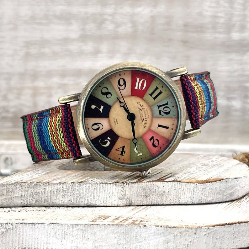 Boho hippie steampunk watch 🔥