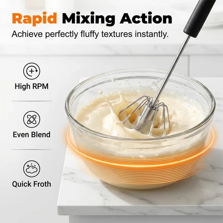 Stainless Steel Egg Beater - Denna