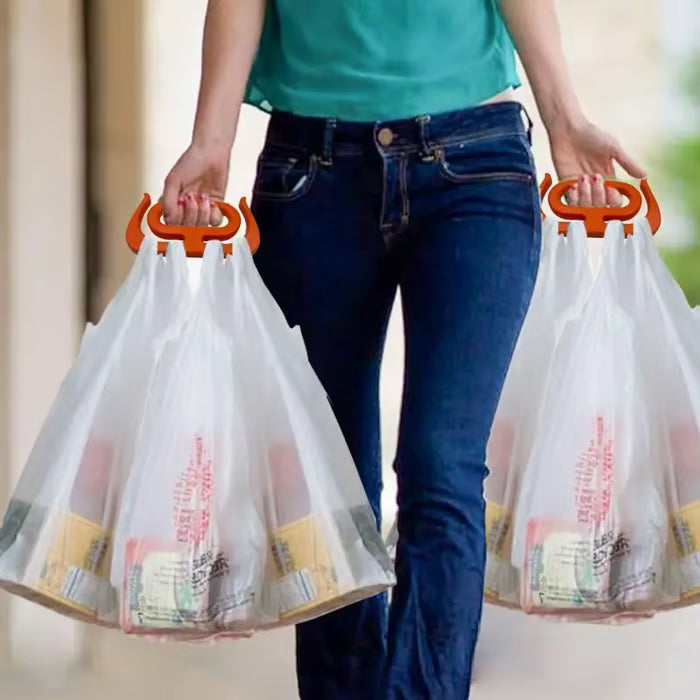 Grocery Bag Carrier Handle Holder