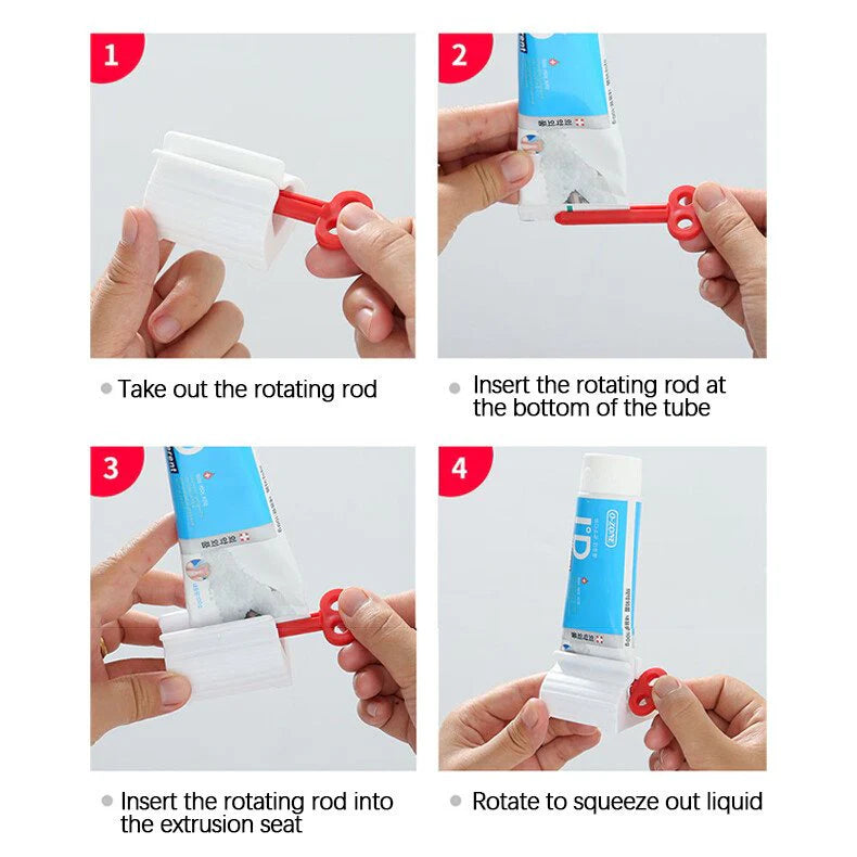 Rolling Toothpaste Squeezer（3Pcs/set）