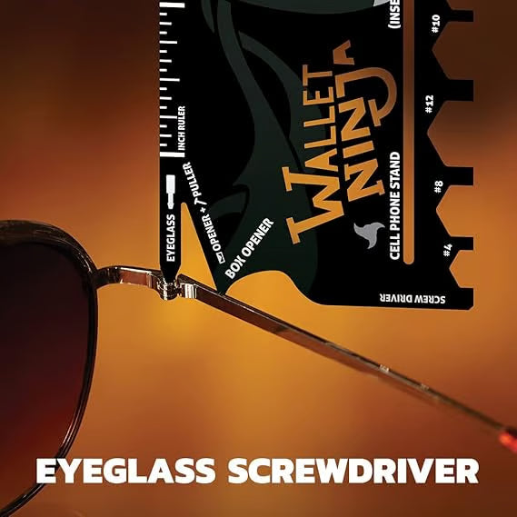 🔥LAST DAY SALE 49% OFF - Wallet Ninja 18 in 1 Credit Card Multi-Tool