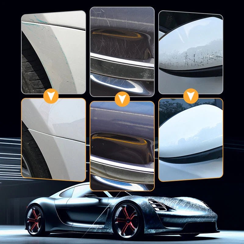 2026 2-in-1 Scratch Wax – Repair & Coat in One Step – Hides Scratches, Shields Paint for Months & Easy Application - Denna