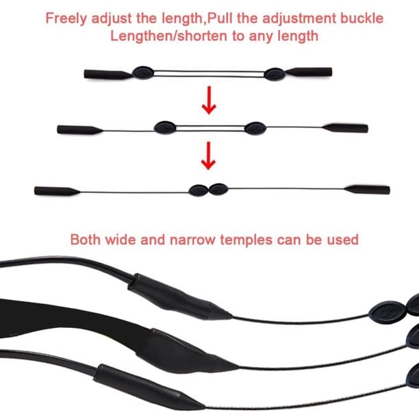 Adjustable Glasses Anti-Slip String Strap