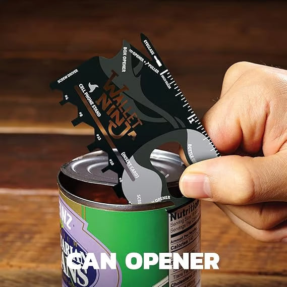 🔥LAST DAY SALE 49% OFF - Wallet Ninja 18 in 1 Credit Card Multi-Tool