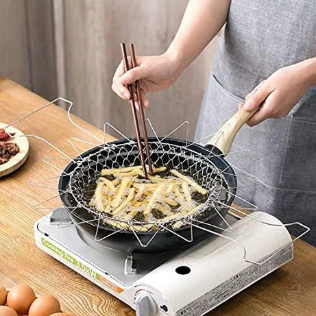 High-Quality Stainless Steel Foldable Chef Basket