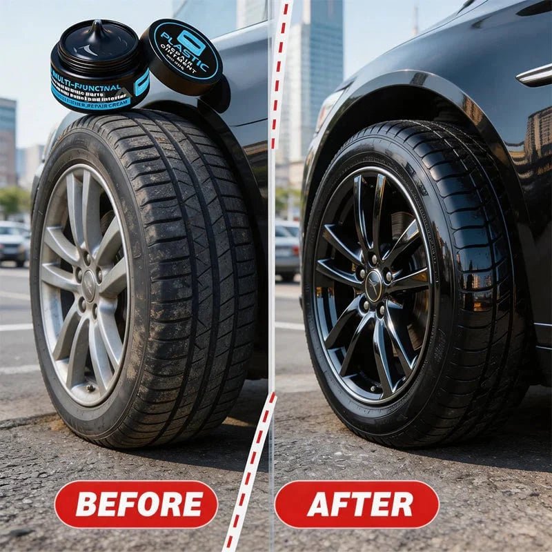Multi-Functional Plastic & Tire Restorer Cream - Denna