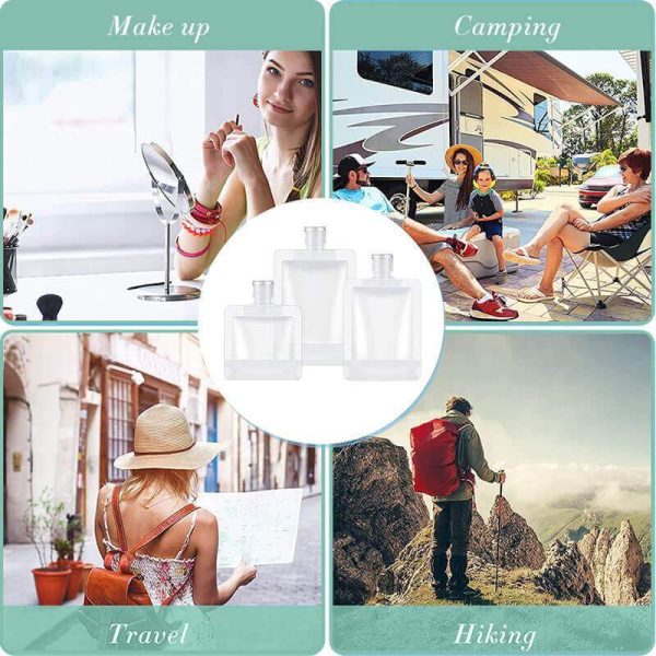 Reusable Leak-Proof Travel Bottles(6Pcs/Set)