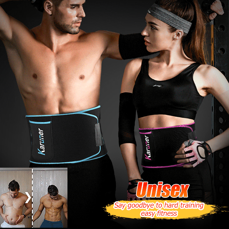 Sweating Silver Ion Corset Waist Trainer Belt with Pocket