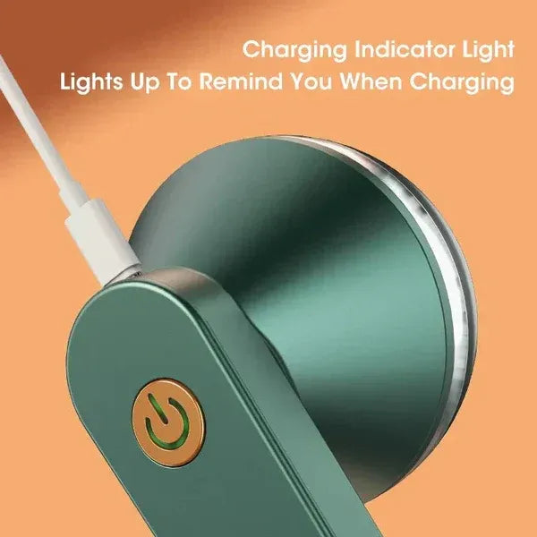 Rechargeable Fabric Shaver with 2 Replaceable Stainless Steel 6-Leaf Blades(1 Free Extra Included)