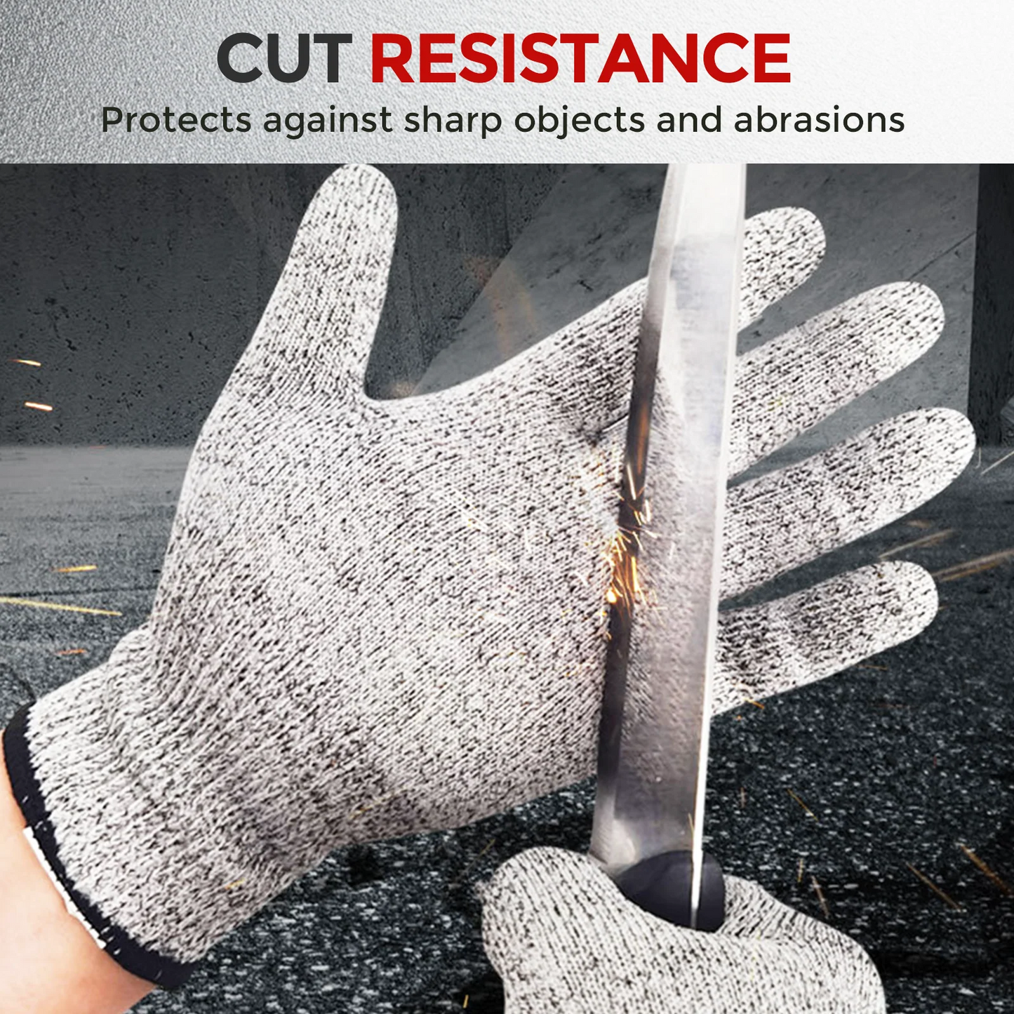 Level 5 Protection Cut-Resistant Gloves