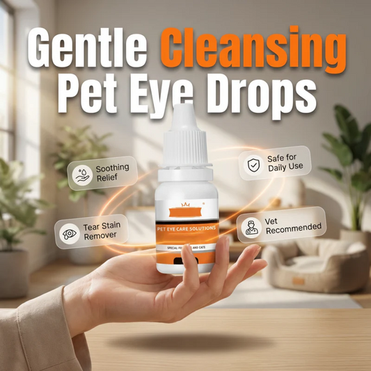 Vet-Recommended Eye Solution – Gentle Formula for Sensitive Breeds 🩺🐕