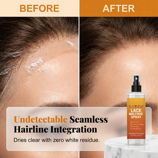🥳2026 HOT SALE🥳💞50K+ SOLD!🧴🌿 Lace Wig Melting Spray 💇‍♀️✨