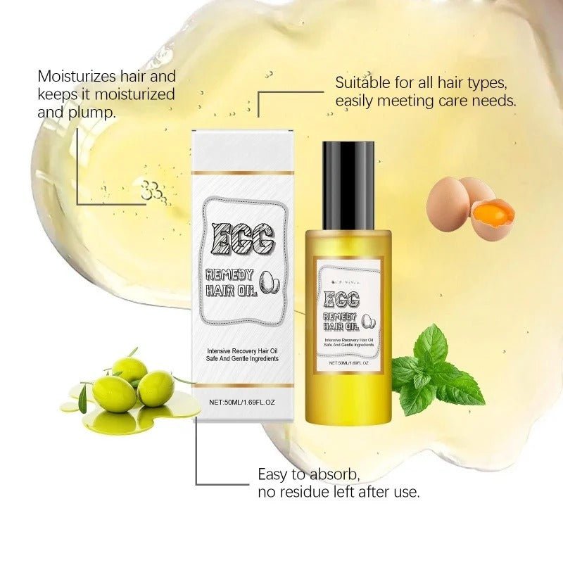 Intensive Egg Protein Hair Repair Oil - Denna