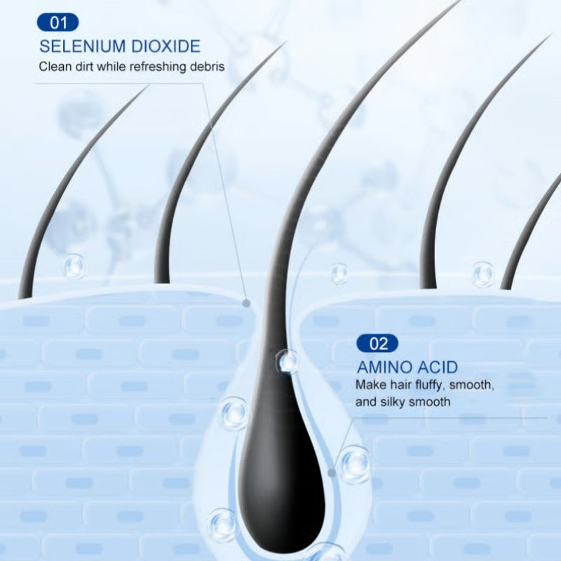 Selenium dioxide shampoo — — Anti-dandruff, anti-itching, oil control