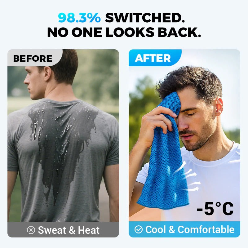 Limited Sale🔥Cold Sweat Towel You Can Use Anywhere, Anytime!