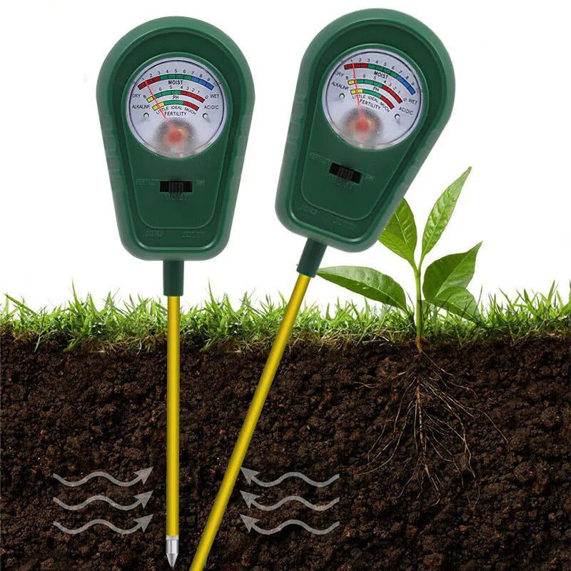 ✨3-in-1 Soil Detector with Pointer Display