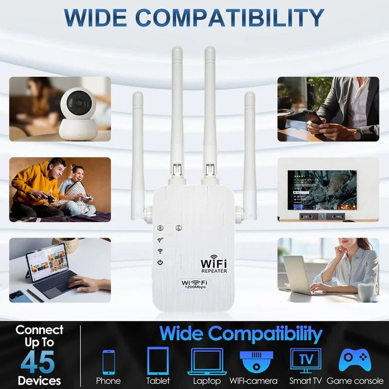 🥳2026 HOT SALE🥳💞50K+ SOLD!🚀📶 1200Mbps WiFi Extender