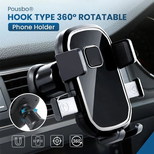 Hook Type 360° Rotatable Phone Holder - Denna