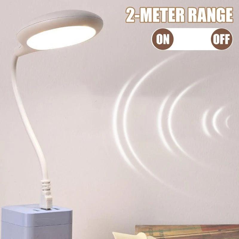 High-tech voice-activated USB LED lamp