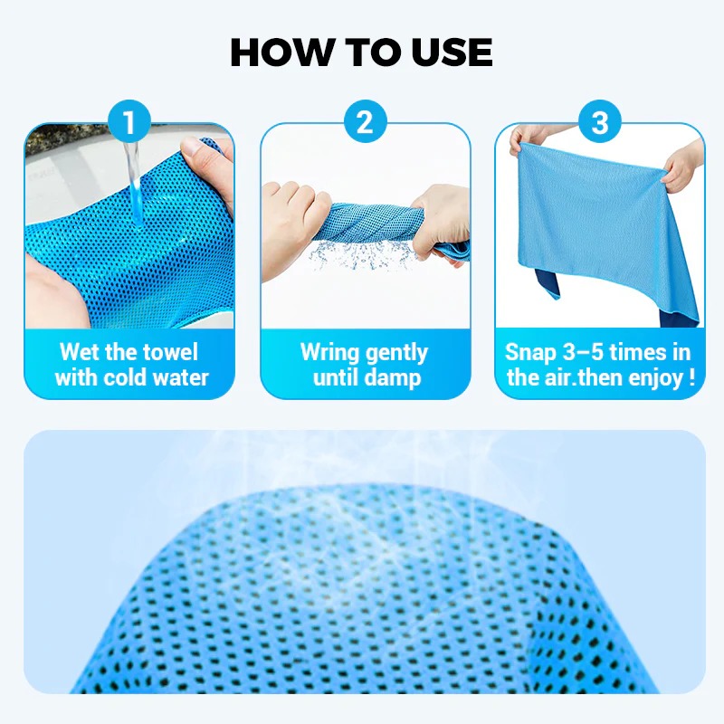 Limited Sale🔥Cold Sweat Towel You Can Use Anywhere, Anytime!