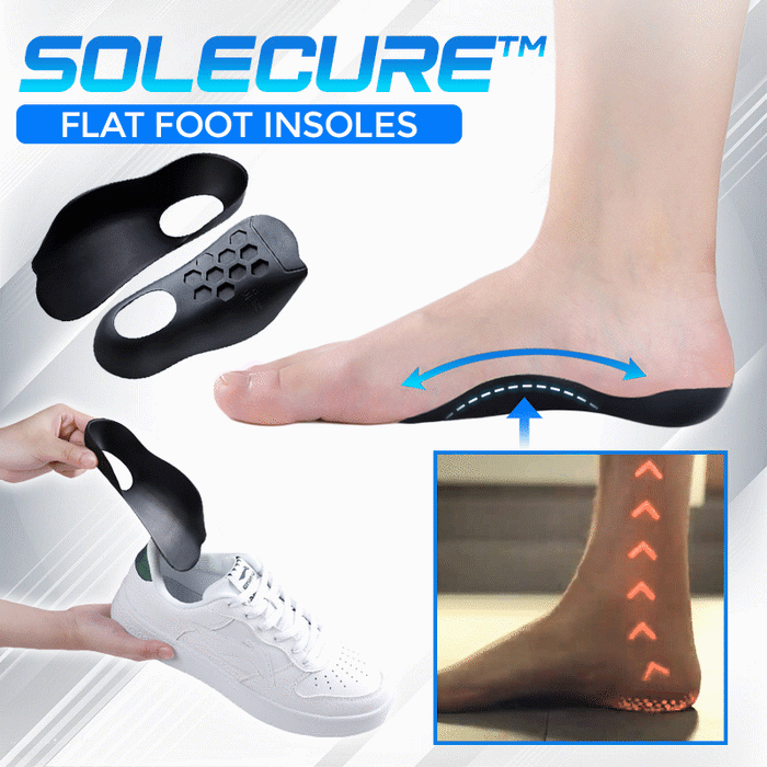 SoleCurea Flat Foot Insoles